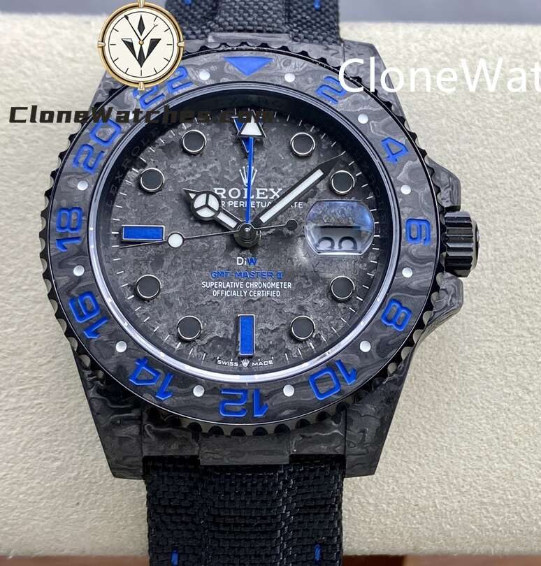 Modified Super Clone Watches 1:1 NTPT Rolex GMT Master Vintage Blue 3186 Movement