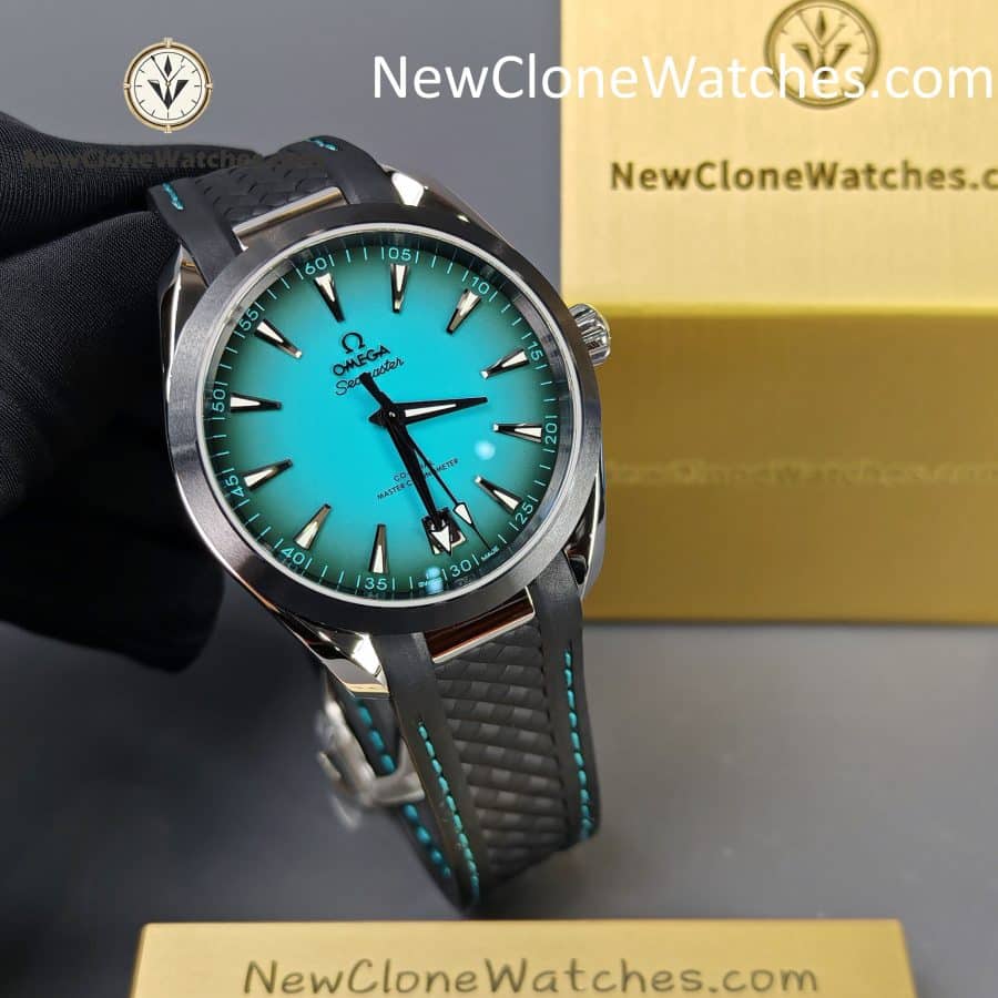 OMEGA Super Clone Watches 1:1 Seamaster Aqua Terra 150M 220.32.41.21.03.001 41 mm Blue Dial
