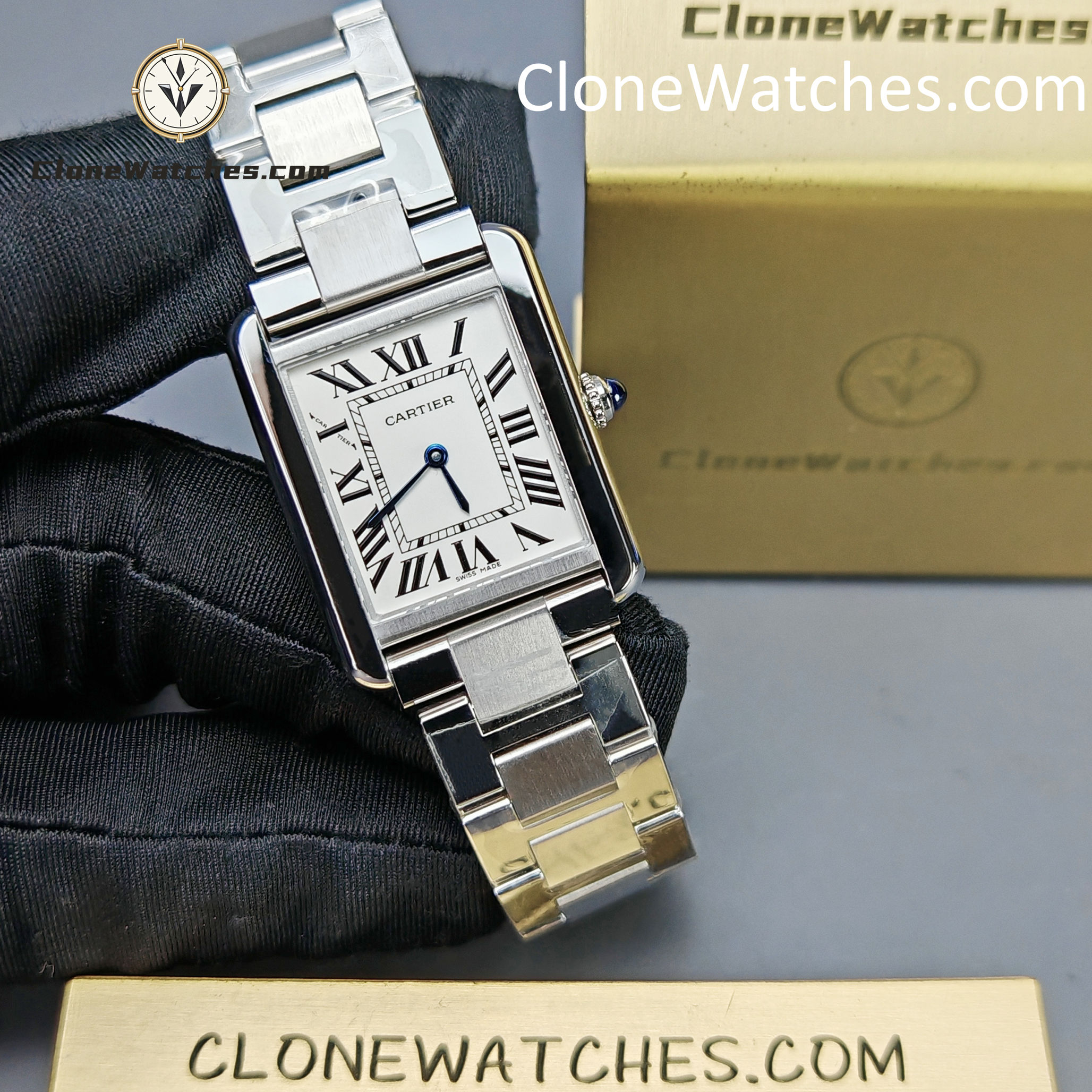 Cartier Super Clone Watches 1:1 Tank Solo Small Model quartz movement 31 x 24.4MM WGTA0342