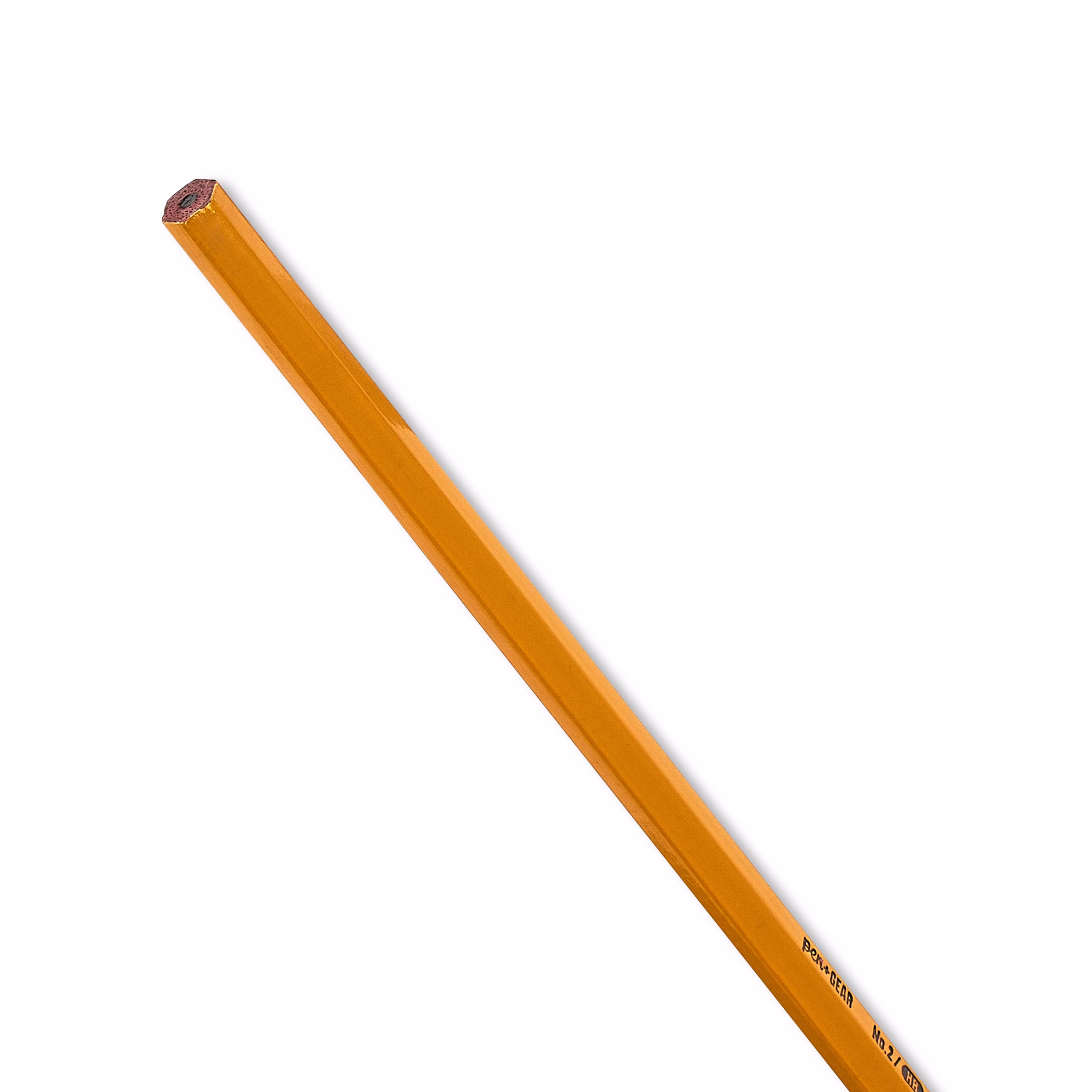 Pen+Gear Unsharpened Wood Pencils, #2 HB Lead, Yellow, 12 Count