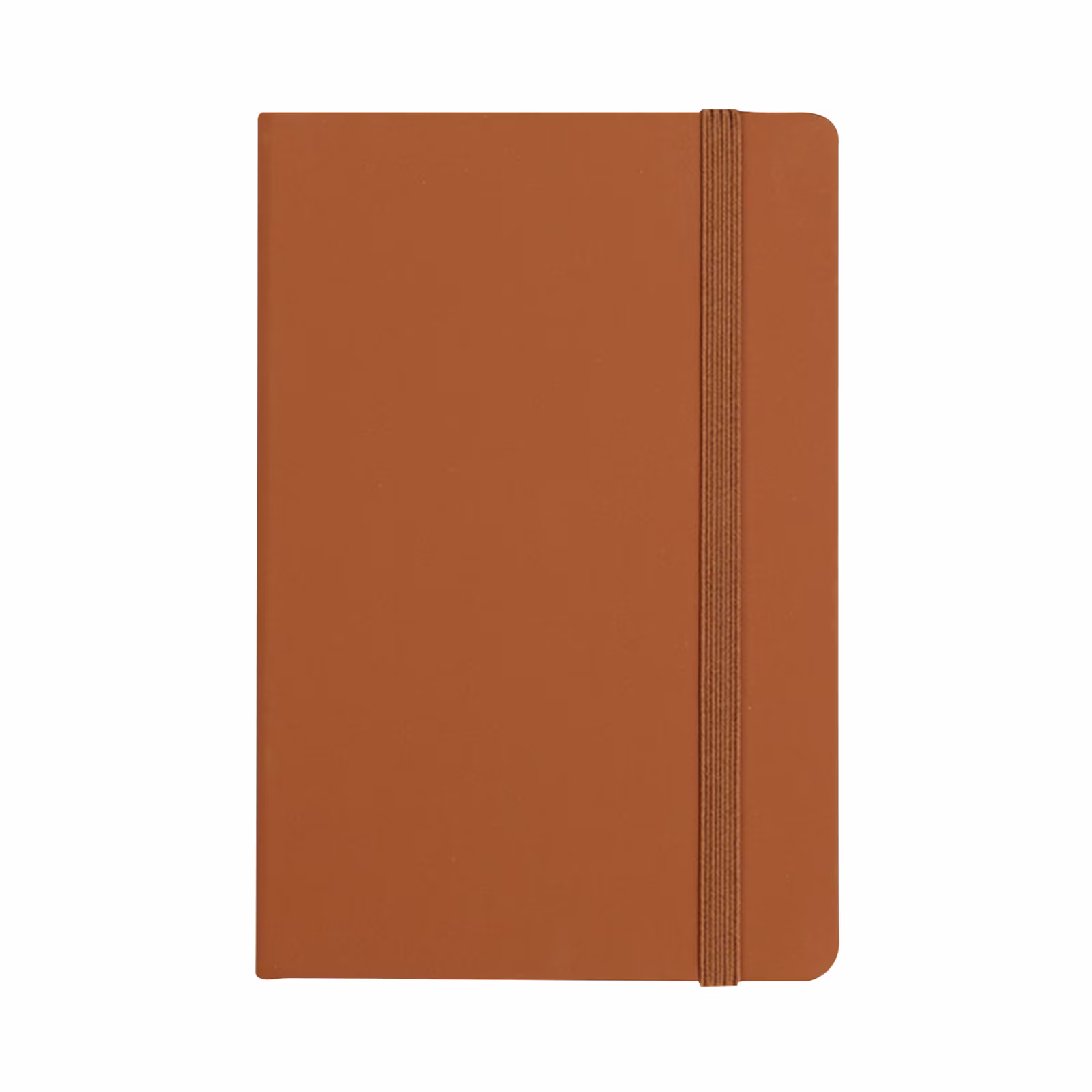1 Pack Pocket Notebook Journals, A6 Mini Notebooks, 80 Sheets/160 Pages, Small Cute Memo Notepads Hardcover College Ruled Lined Journals with Pen Holder for Home Office Business Work, Brown