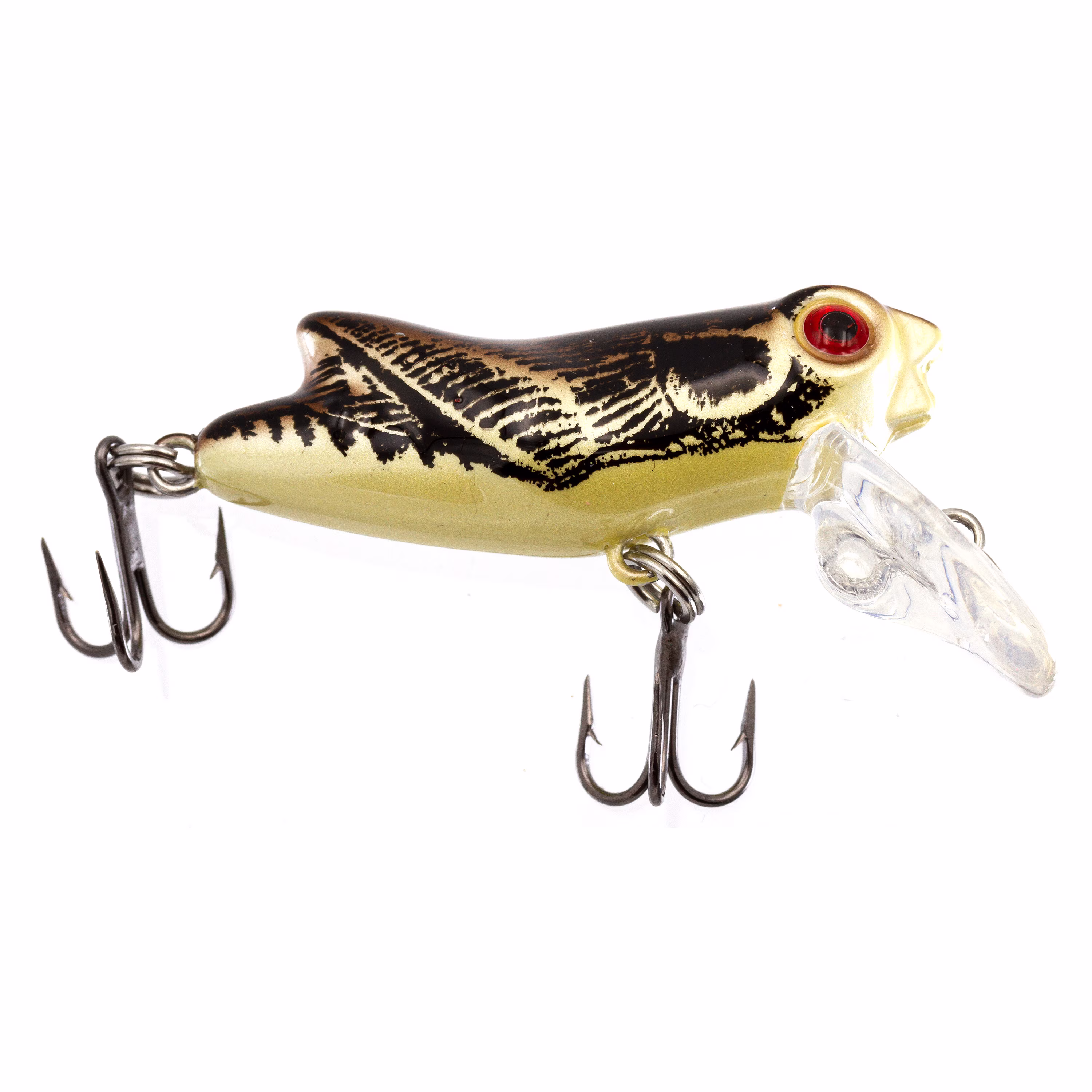 Ozark Trail Mini Hopper Crankbait, Autumn, 1/9 oz, Freshwater Fishing Lure