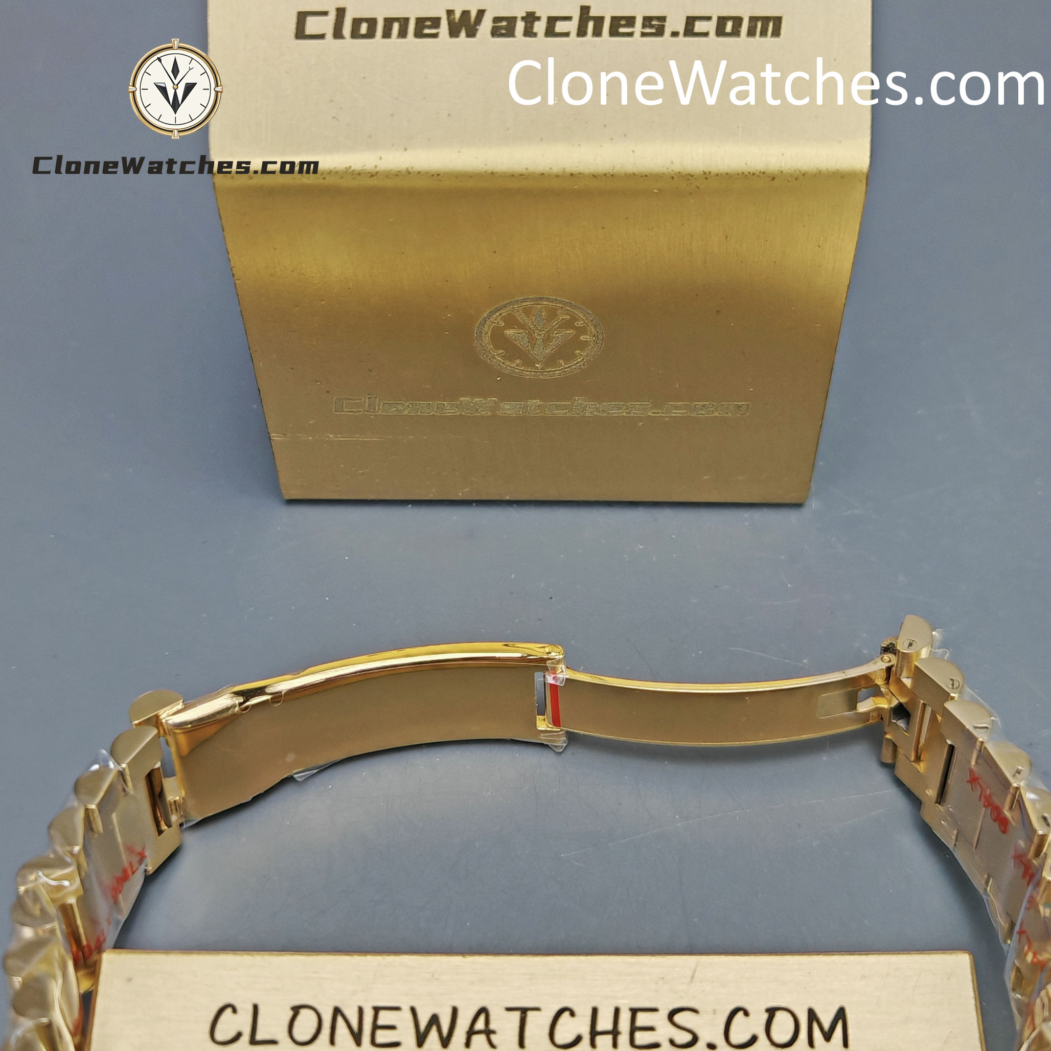 Rolex Super Clone Watches 1:1 Day Date 18K Gold Champagne Dial 36mm m128238-0045 3255 Movement
