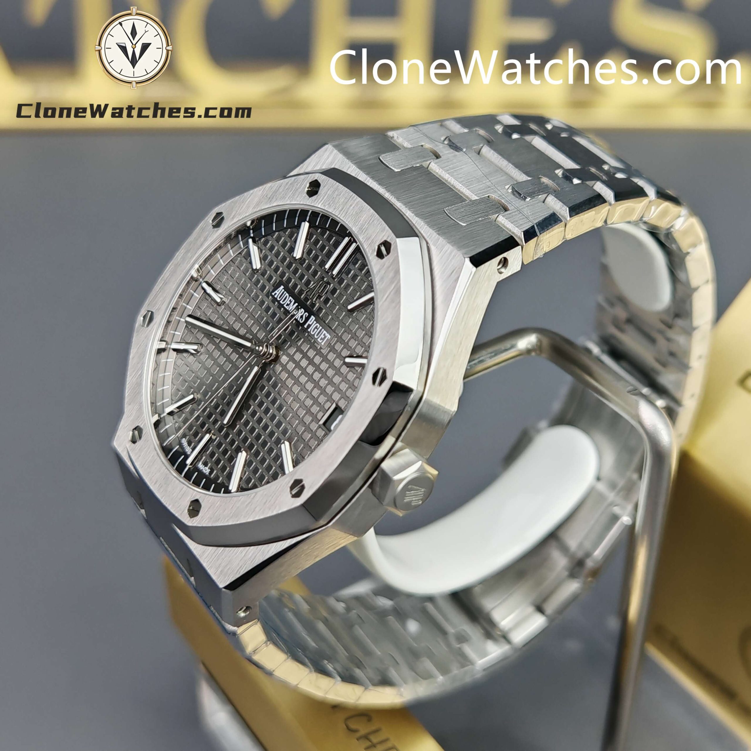 Audemars Piguet Super Clone Watches 1:1 Royal Oak 15500 Grey dial