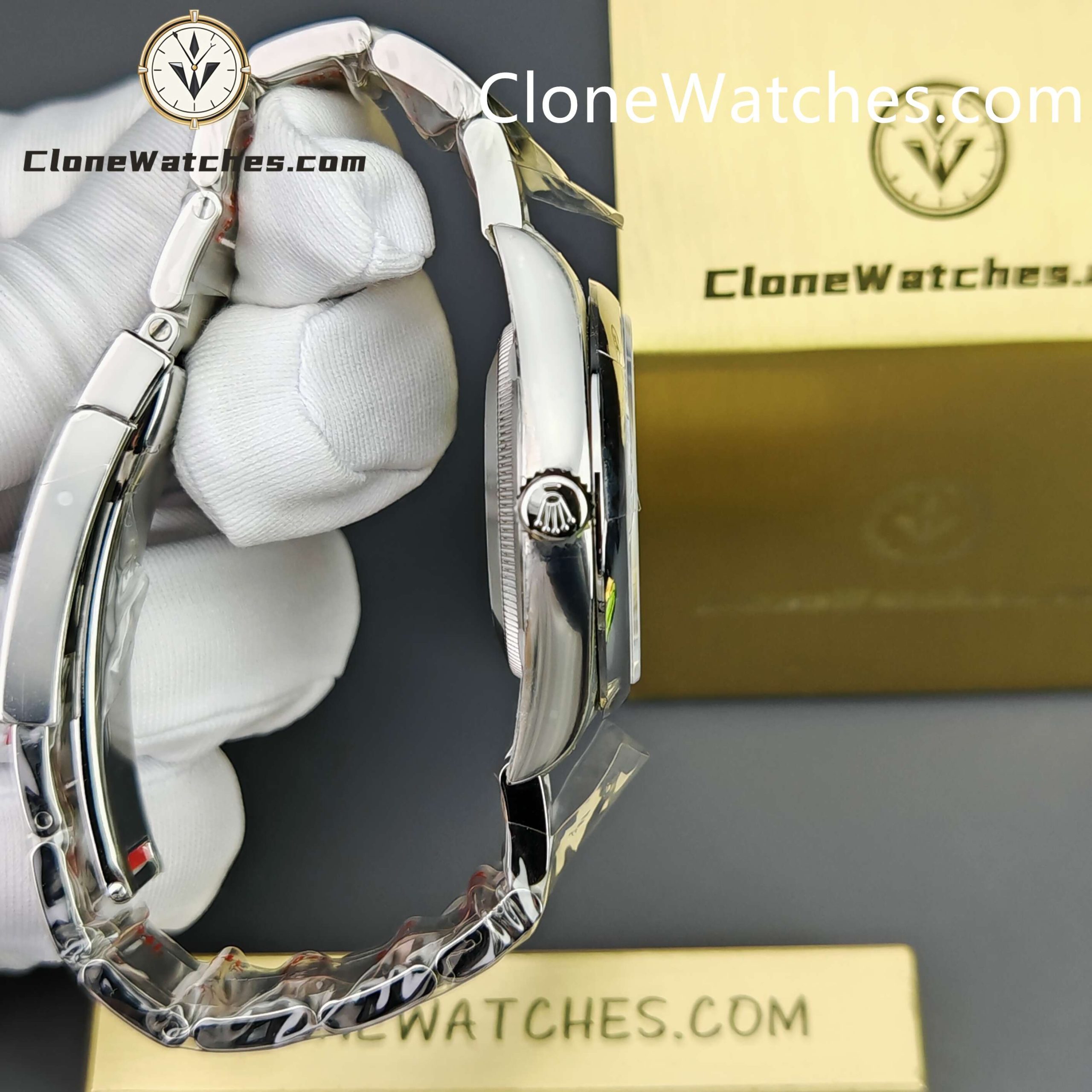 Rolex Super Clone Watches 1:1 Oyster Perpetual Pink Dial 36mm M126000-0008 3230 Movement