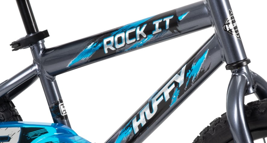 18 Rock It Boys Sidewalk Bike. Gray