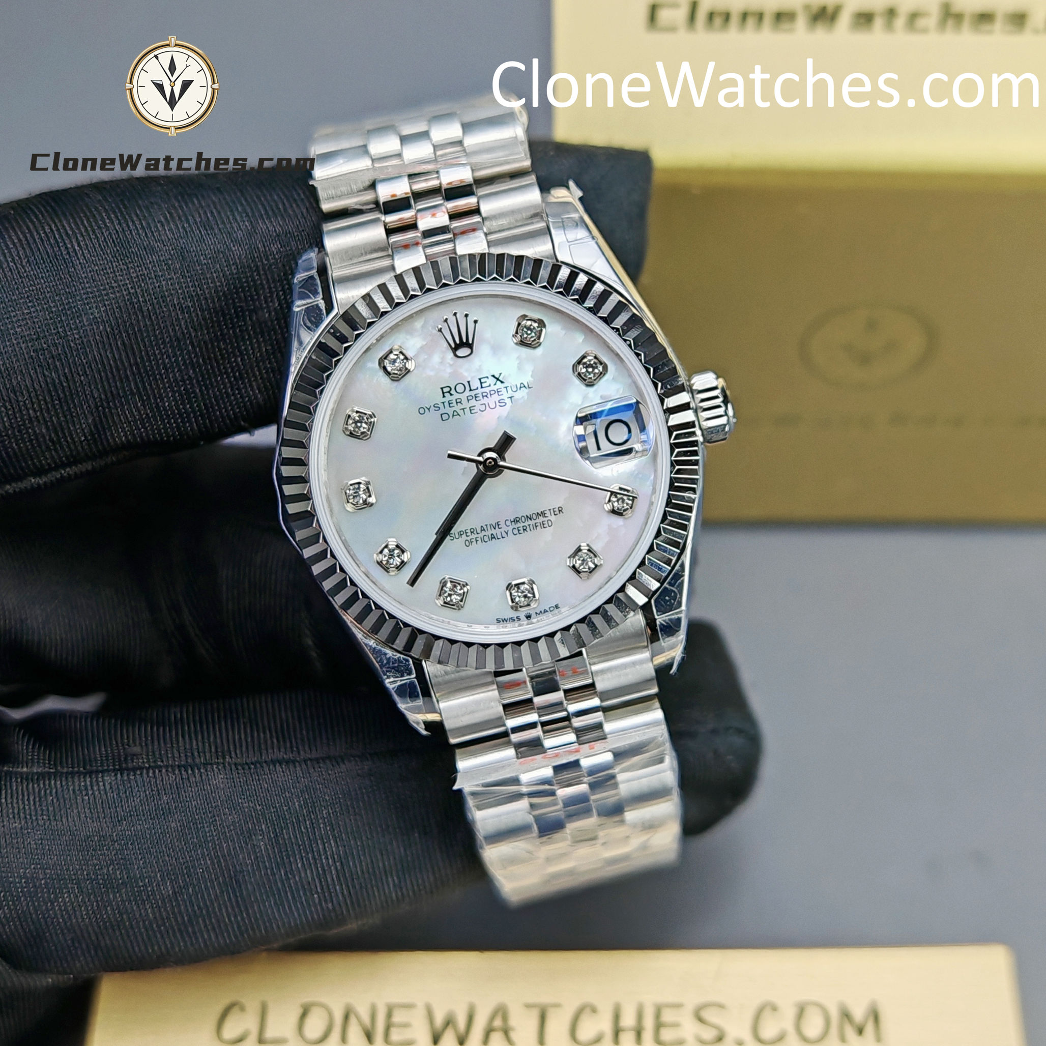 Rolex Super Clone Watches 1:1 DateJust m278274-0006 Jubilee 31MM 2236 Movement