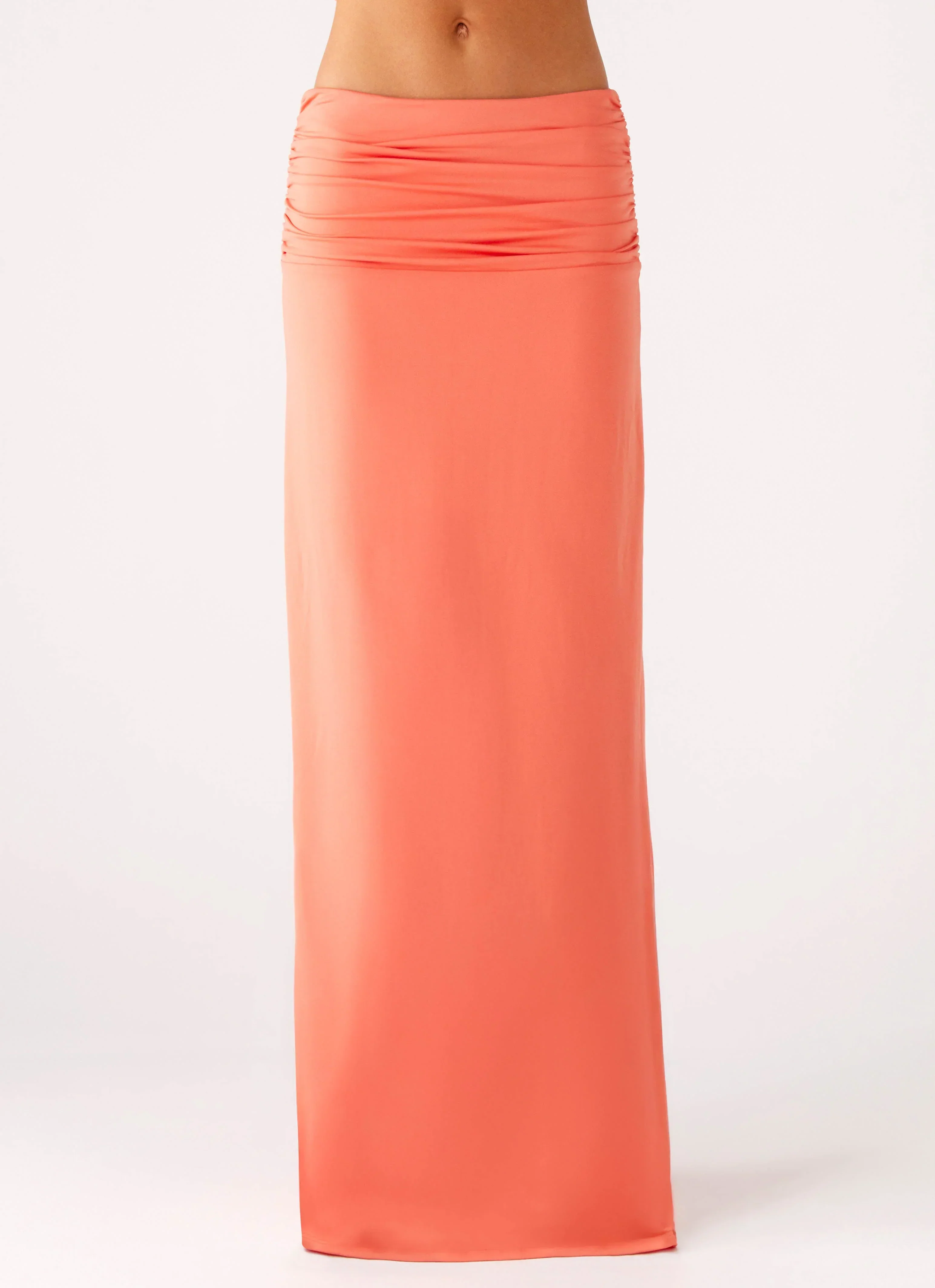 Elisabetta Maxi Skirt - Coral