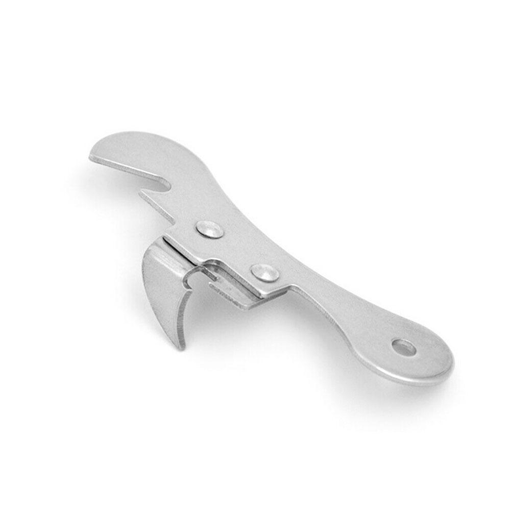Steel Compact Manual Tin Can Opener Bottle Jar Beer Kitchen Opener 2022US Q1Z8