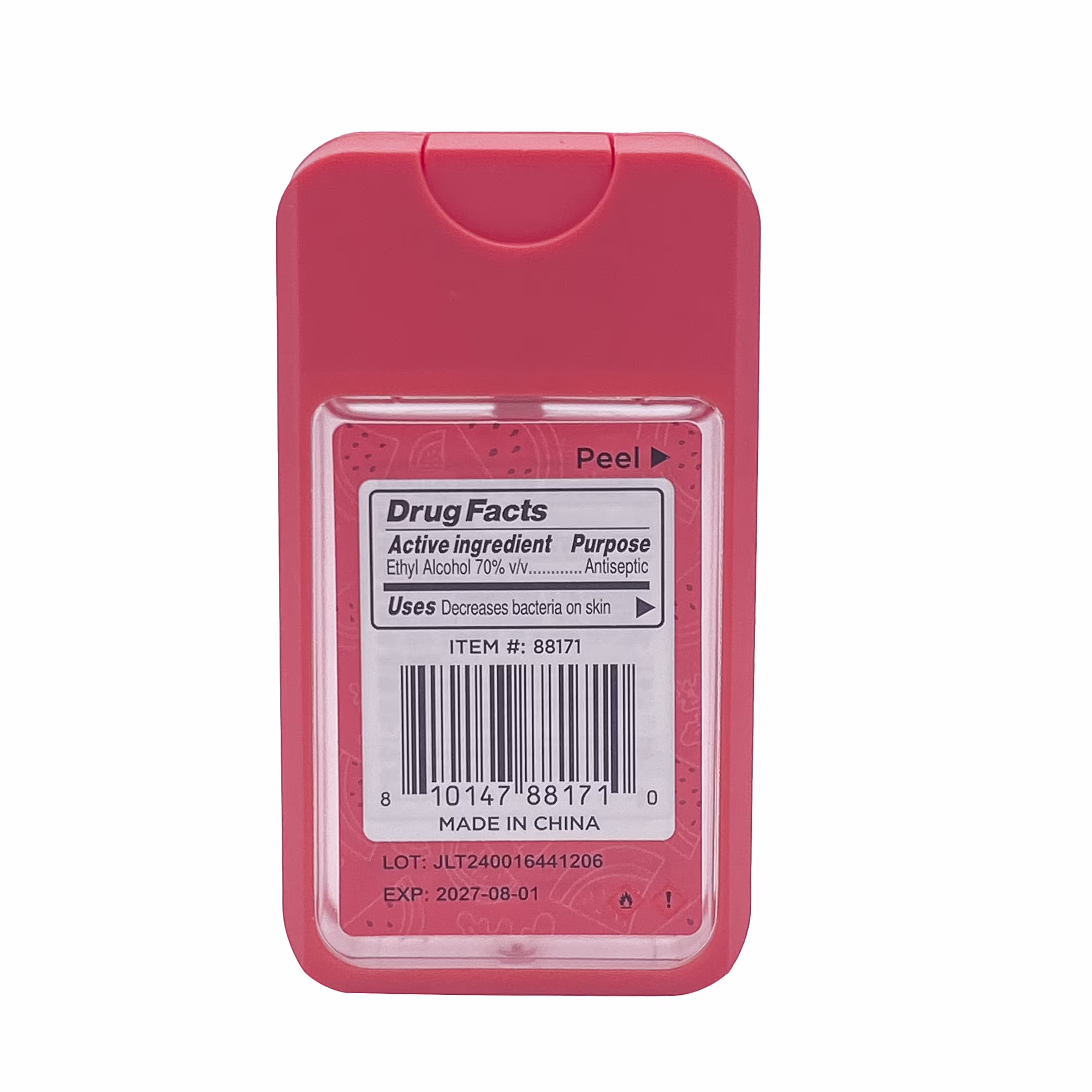 Smart Care Scented Hand Sanitizer Spray, Watermelon, 1.35 fl oz