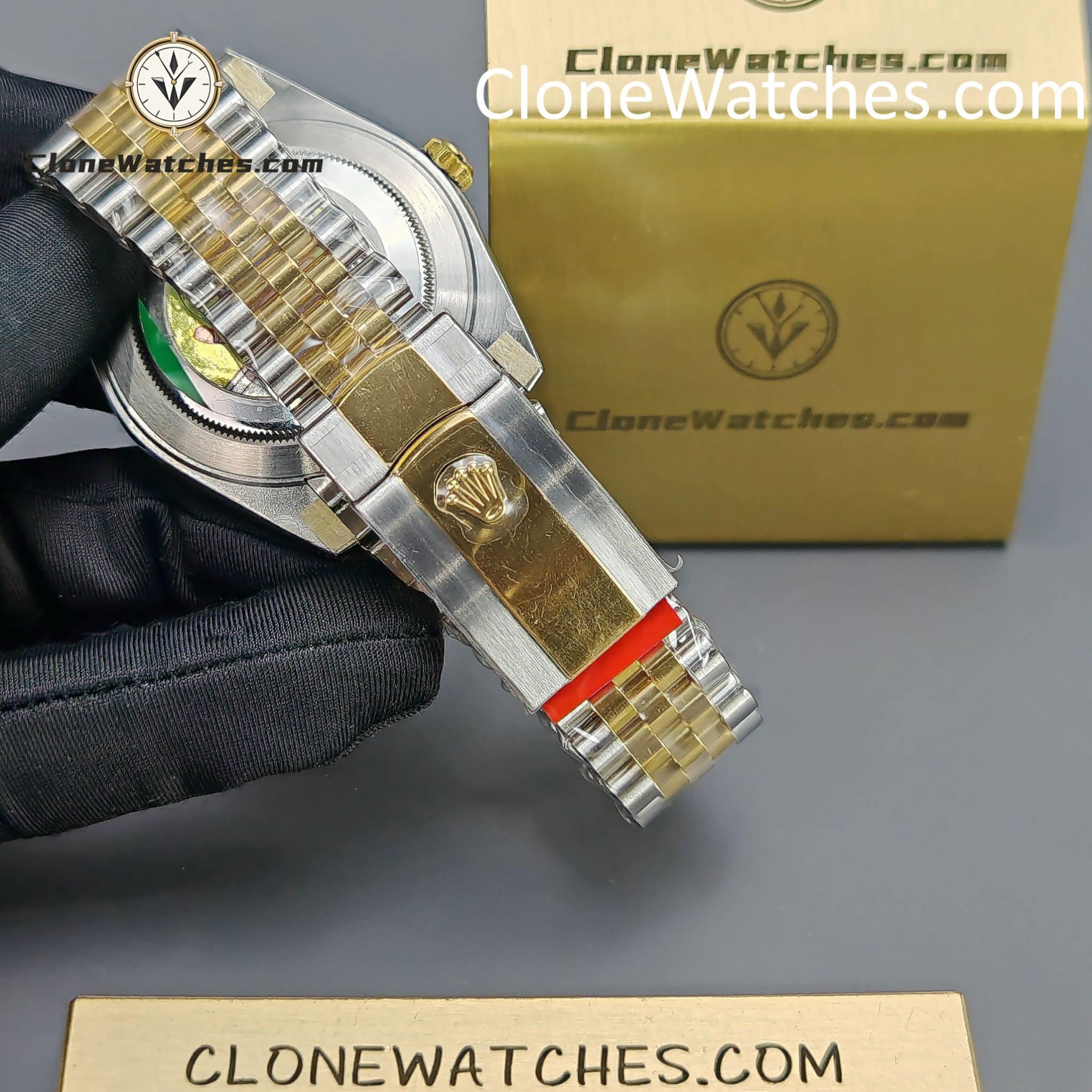 Rolex super replica watch 1:1 DateJust Black Diamond Dial m126333-0006 Jubilee 41MM 3235 movement