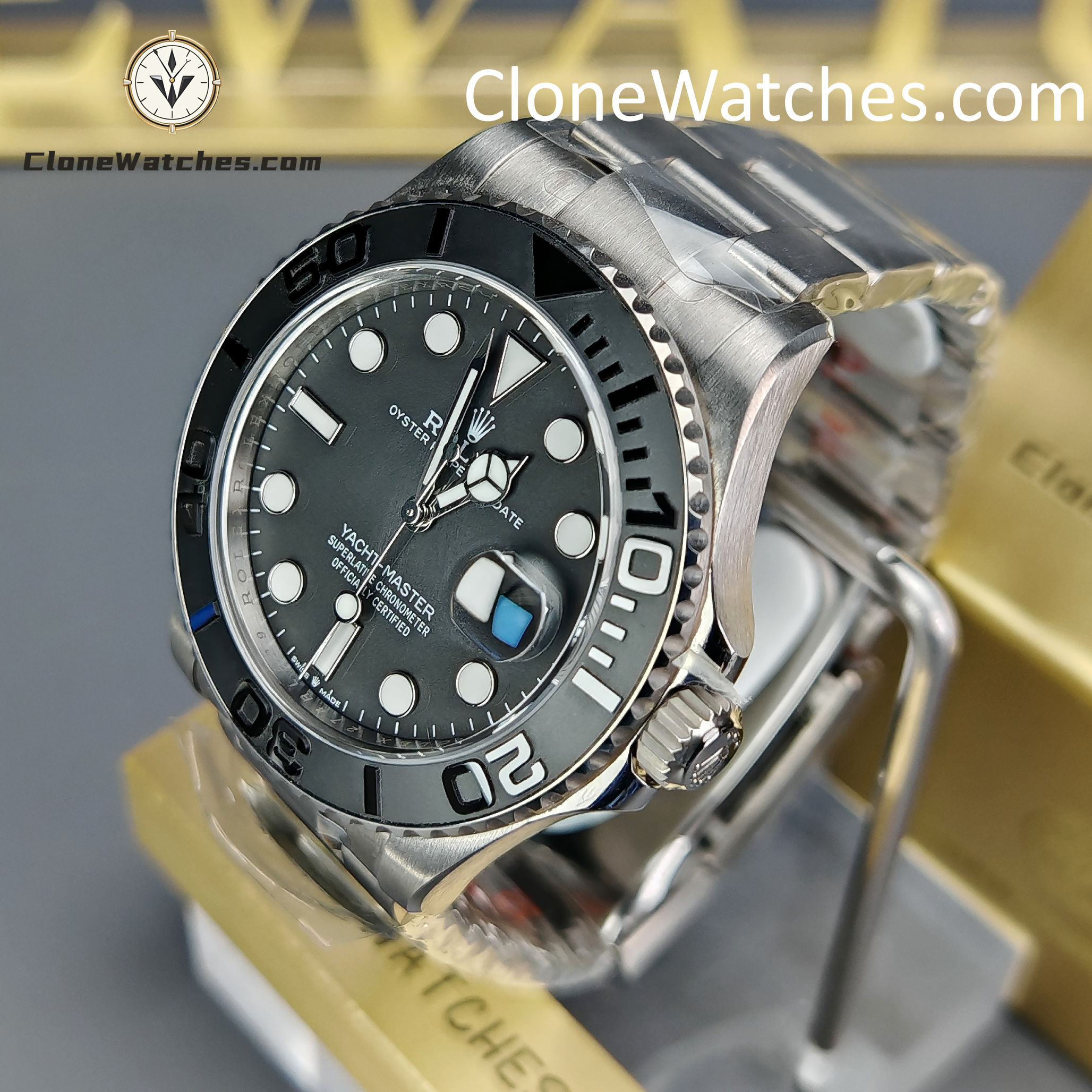 Rolex Super Clone Watches 1:1 Yacht Master Titanium m226627-0001 3235 Movement