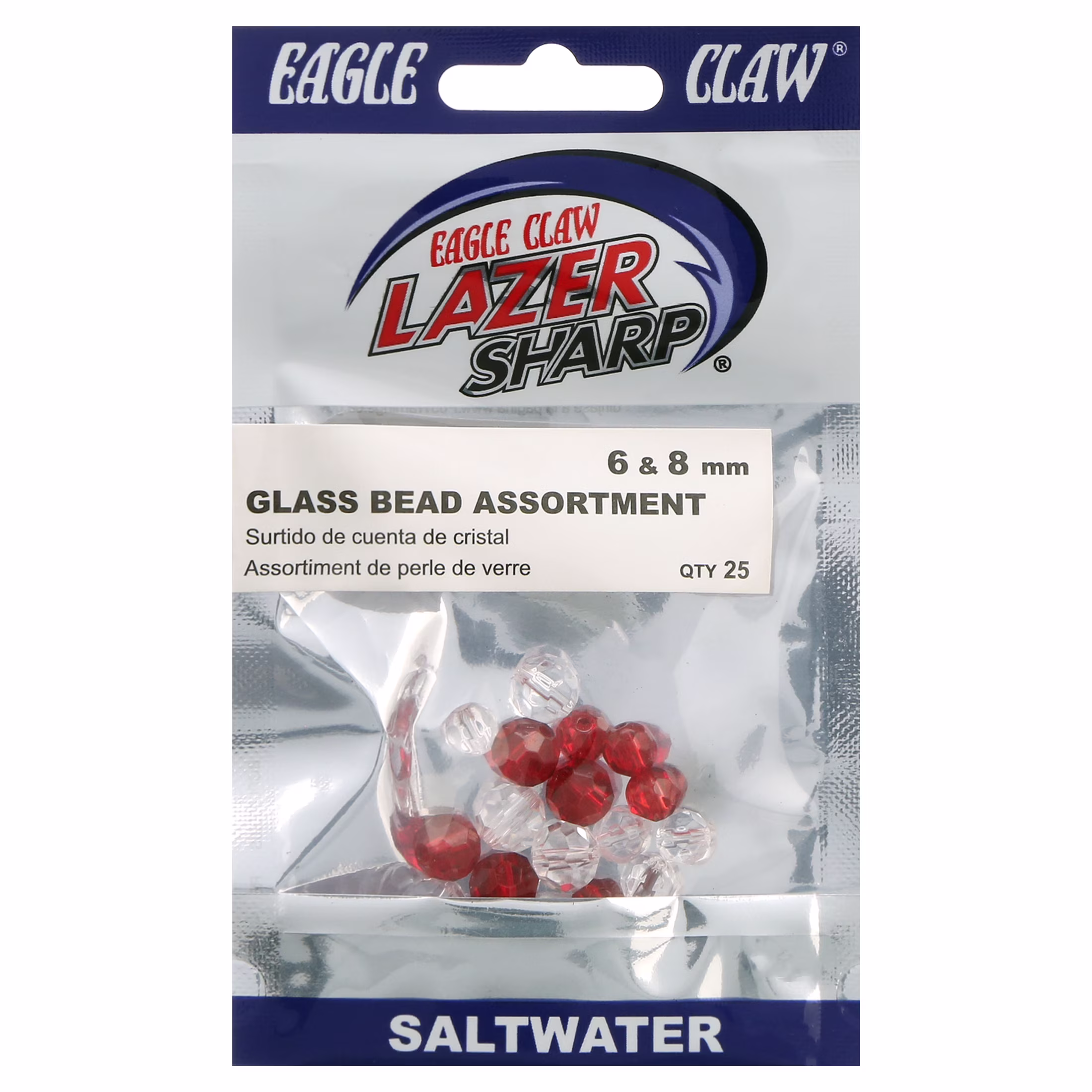 Eagle Claw Fishing Tackle, Glass Bead/Brass Clacker Assortment