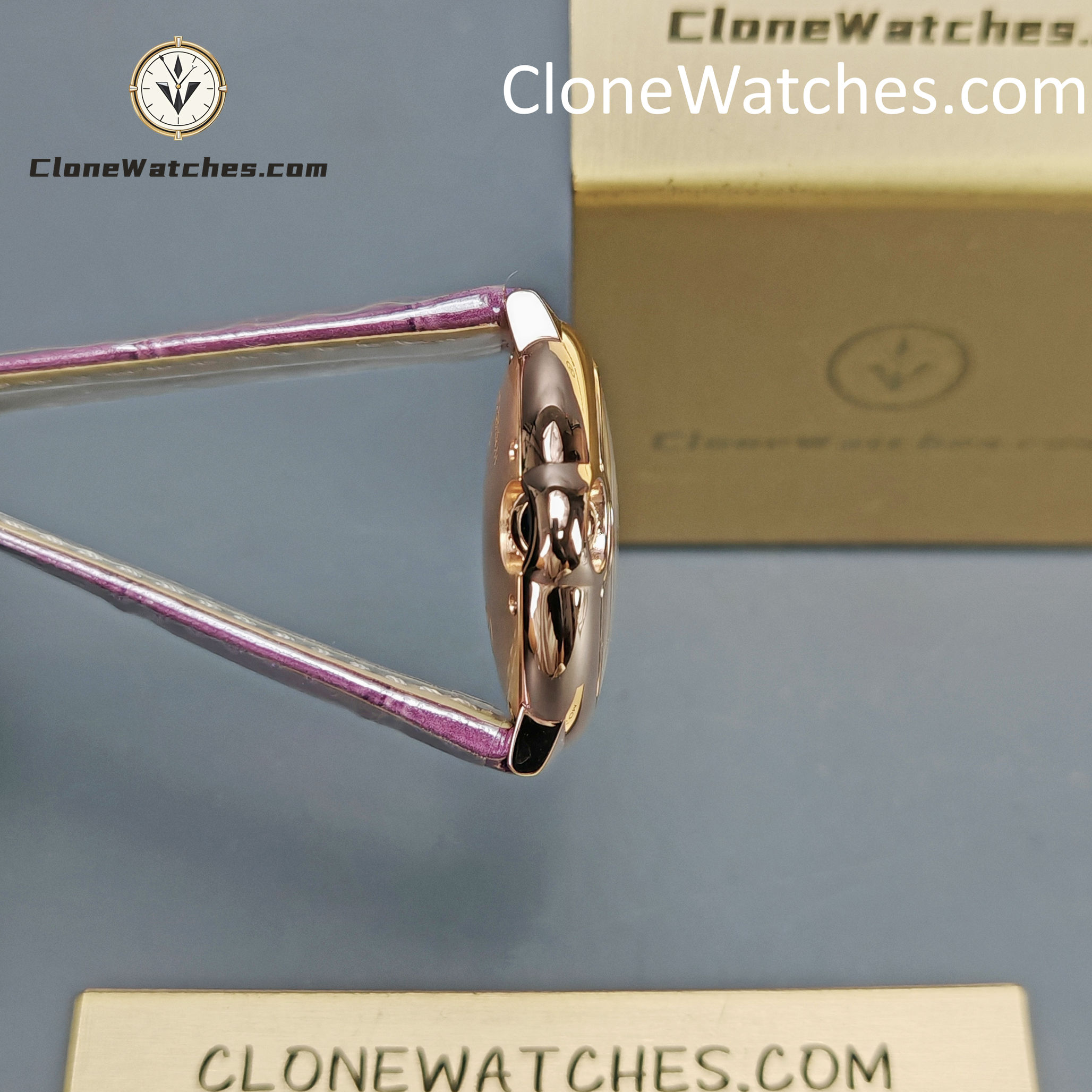 Cartier Super Clone Watches 1:1 Ballon Bleu de WE902040 Silver Dial Diamond Scale 33mm Leather Strap