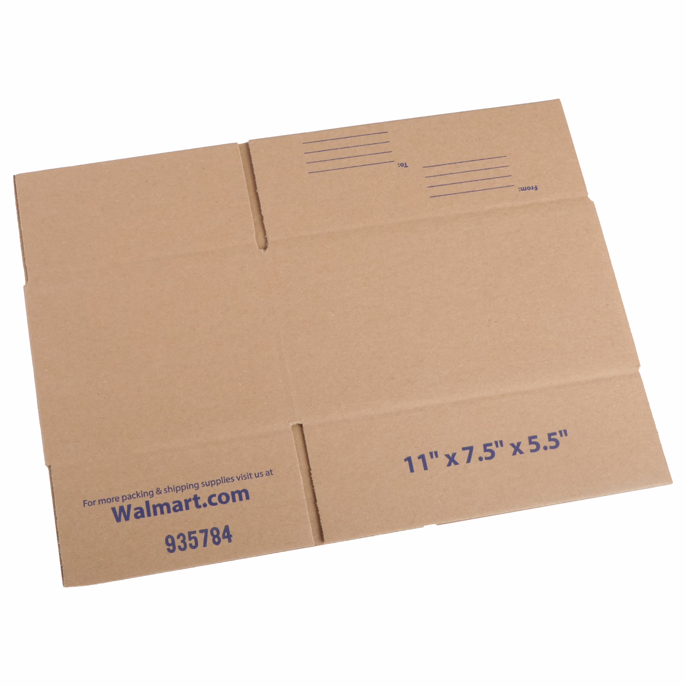 (6 pack) Pen+Gear Medium Shipping Box, 32 ECT, Kraft Brown, 11 in x 7.5 in x 5.5 in