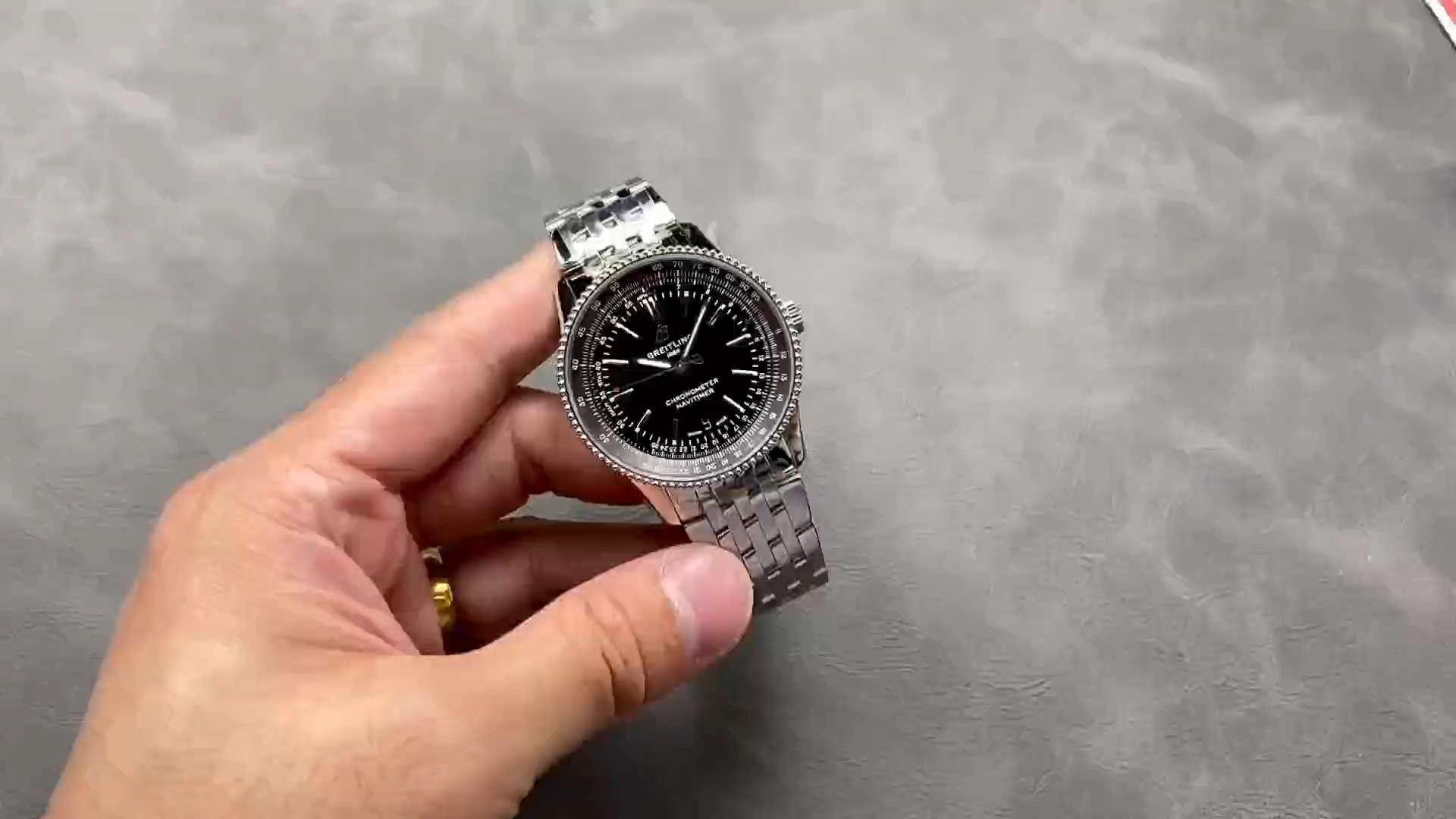 Breitling Navitimer 1:1 Clone Automatic 38 Men's Watch A17325241B1A1 Stainless Steel