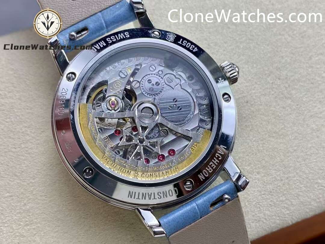 Vacheron Constantin Super Clone Watches 1:1 Traditionnelle 4305T/000G-B948 Blue Dial