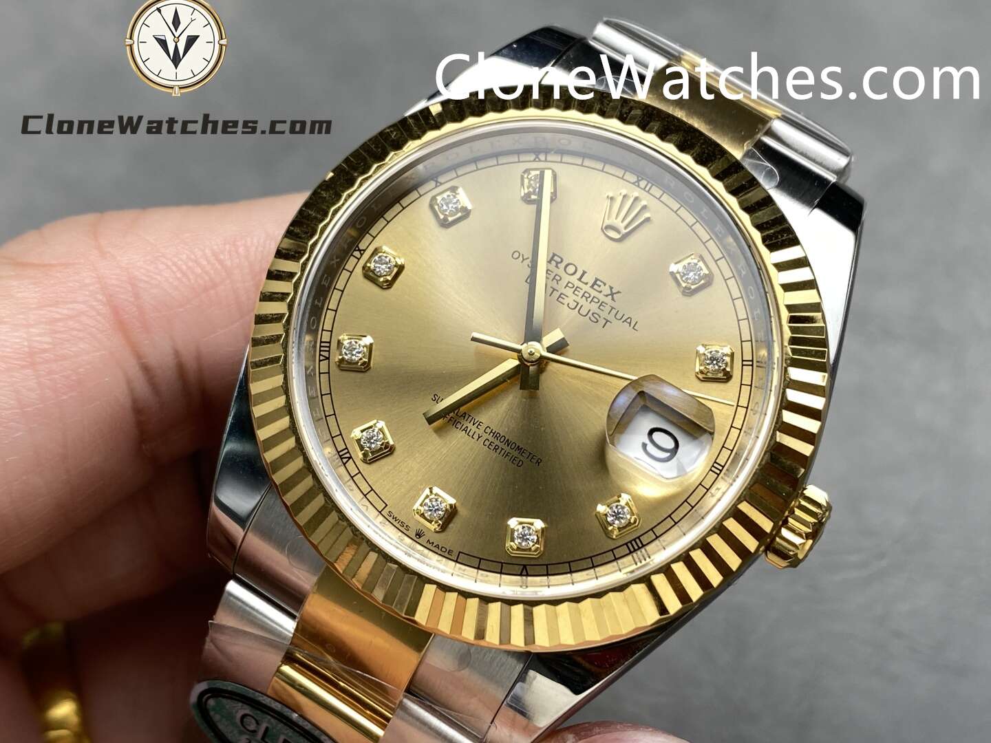 Rolex Super Clone Watch 1:1 DateJust m126333-0011 Oyster 41MM 3235 Movement