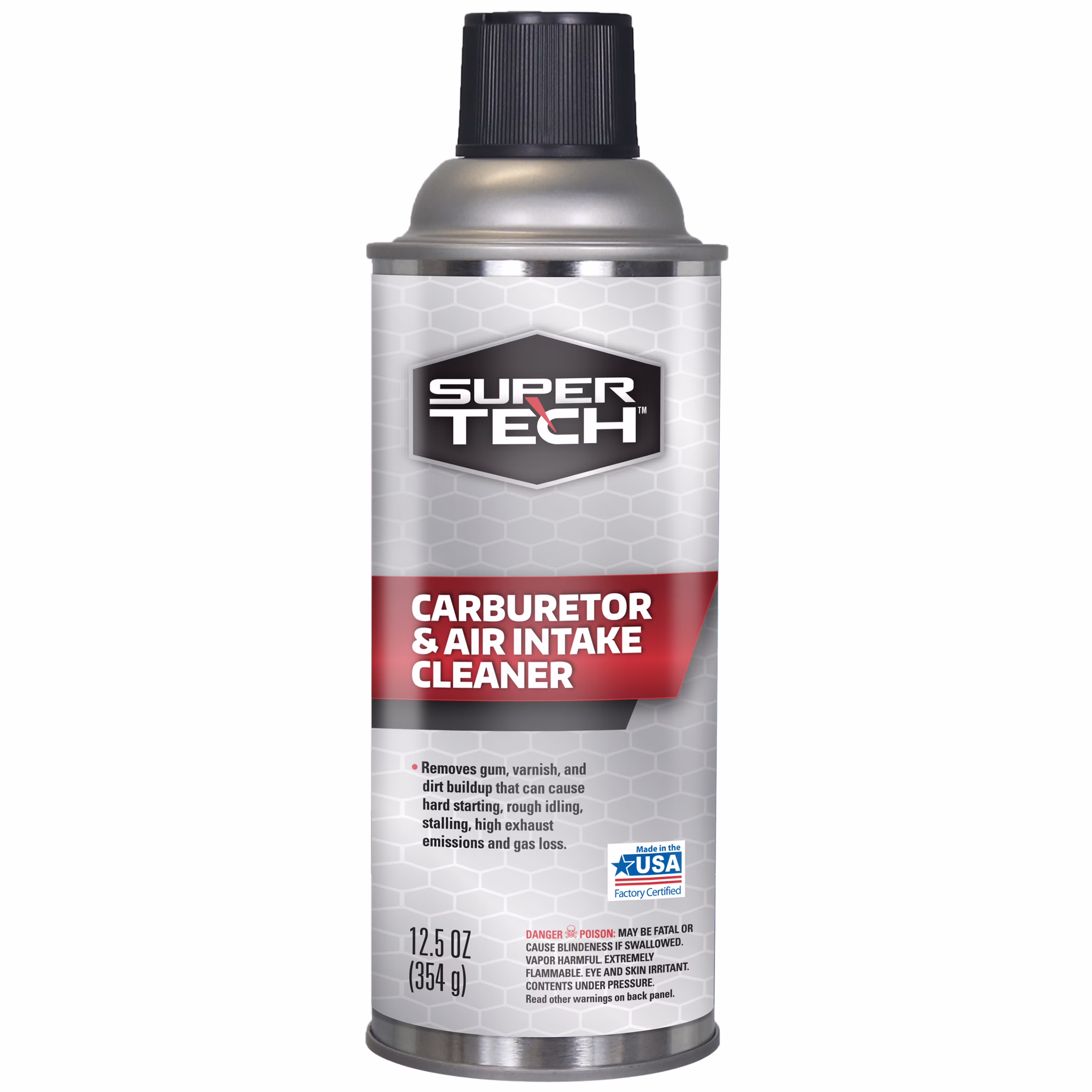 (2 pack) Super Tech Carburetor and Air Intake Cleaner, 12.5 oz