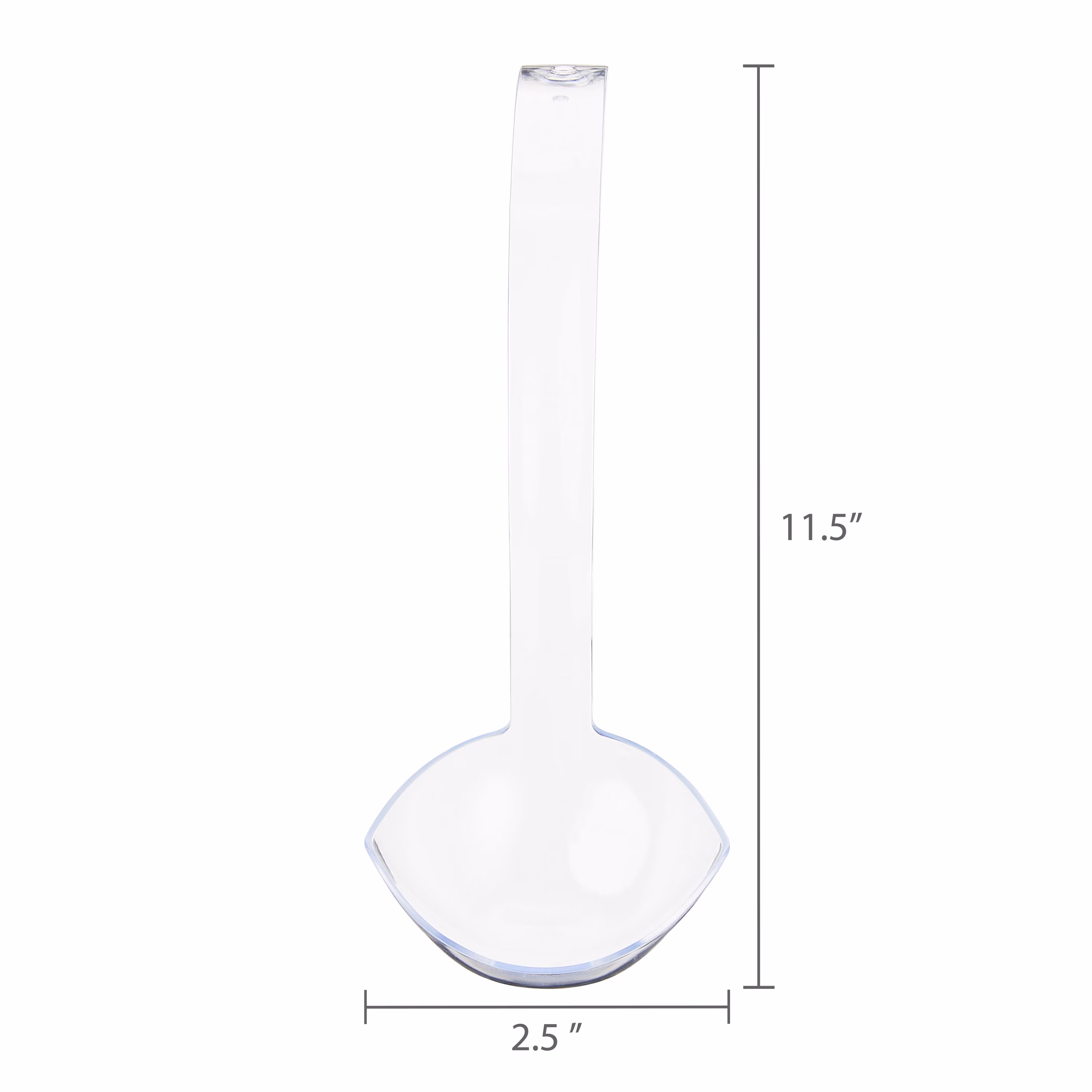 Way To Celebrate Clear Plastic Ladle, 1 Each