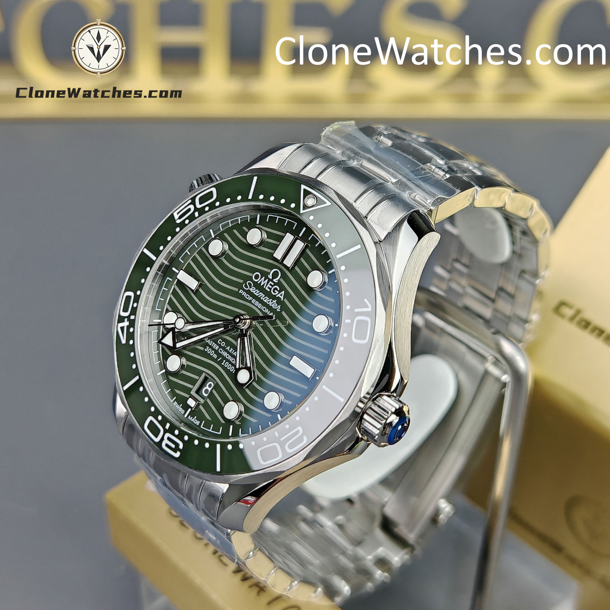 OMEGA Super Clone Watches 1:1 Seamaster Diver 300M 210.30.42.20.10.001 42mm