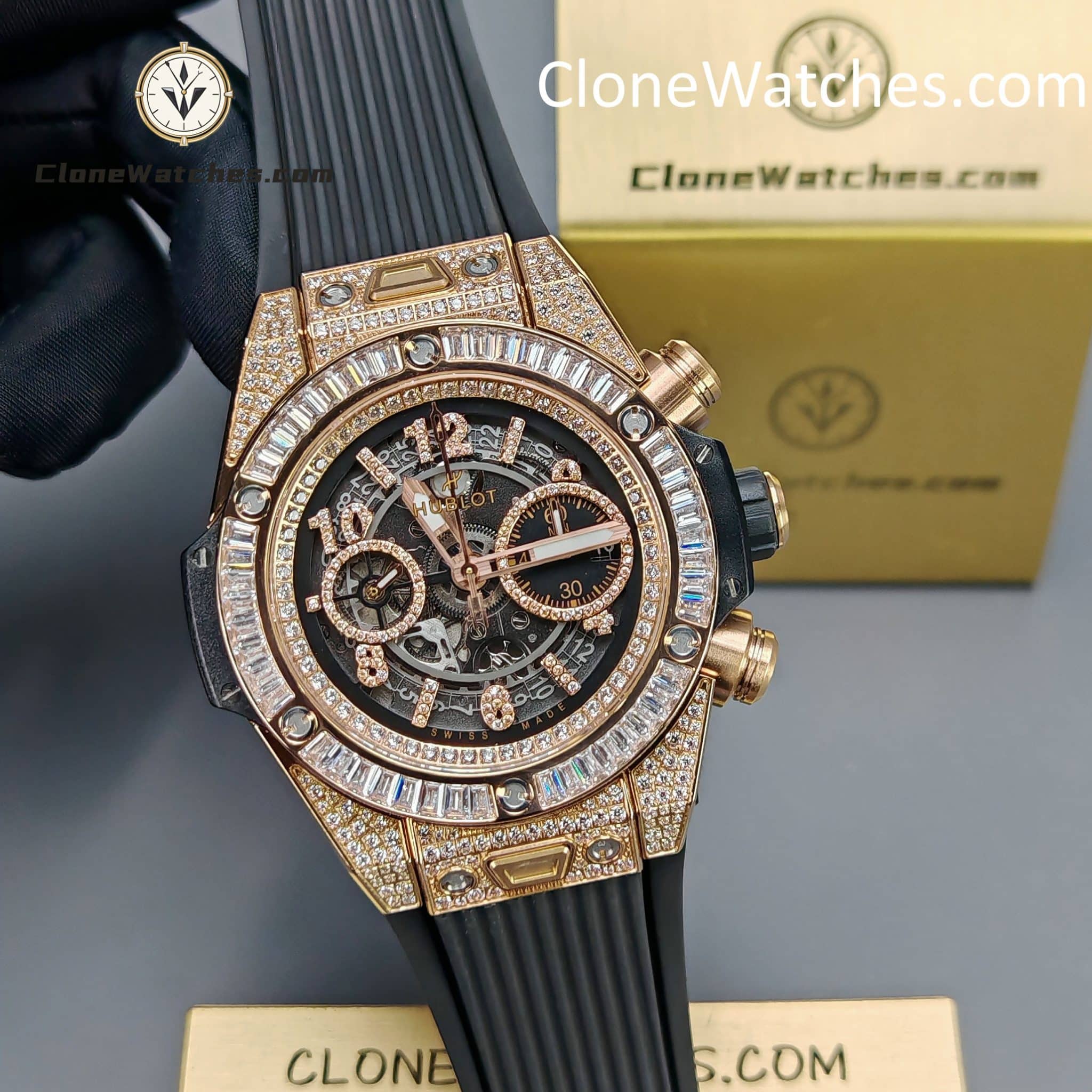 Hublot Super Clone Watches 1:1 Big Bang Unico King Gold Jewellery 42 mm 441.OX.1181.RX.0904