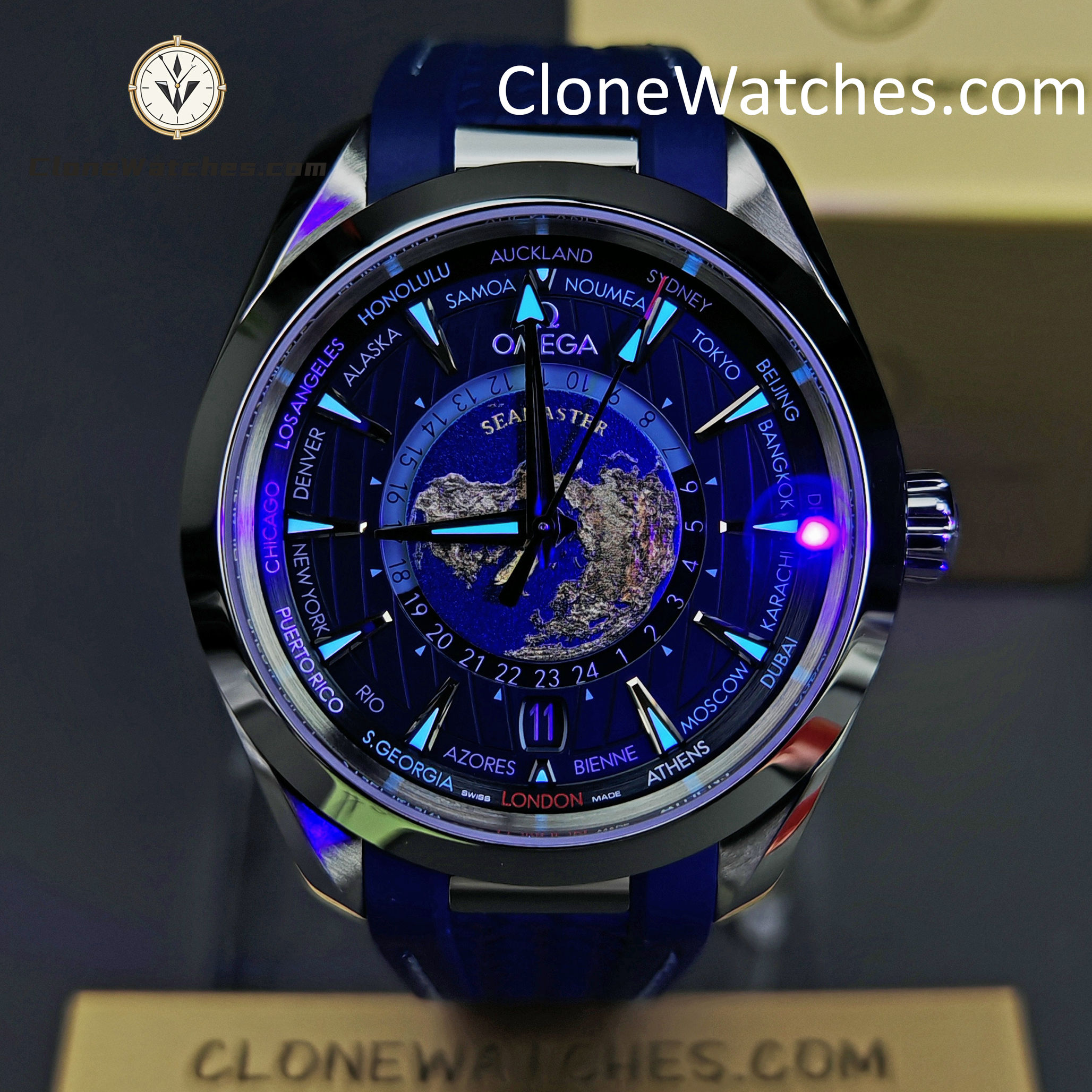 OMEGA Super Clone Watches 1:1 Seamaster Aqua Terra 150M 220.12.43.22.03.001 43MM