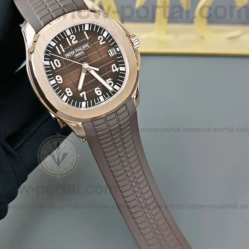 Patek Philippe Super Clone Watches 1:1 Aquanaut Rose Gold DDF 5167R-001 40.8 mm
