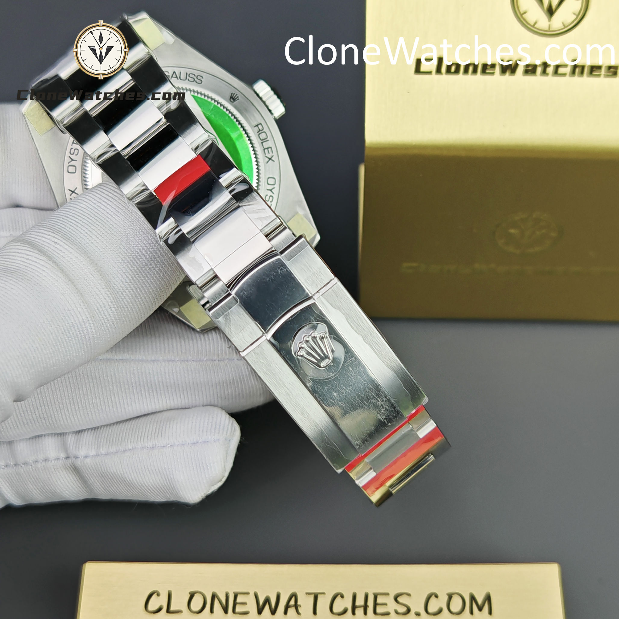 Rolex Super Clone Watches 1:1 Milgauss Blue Dial 3131 Movement