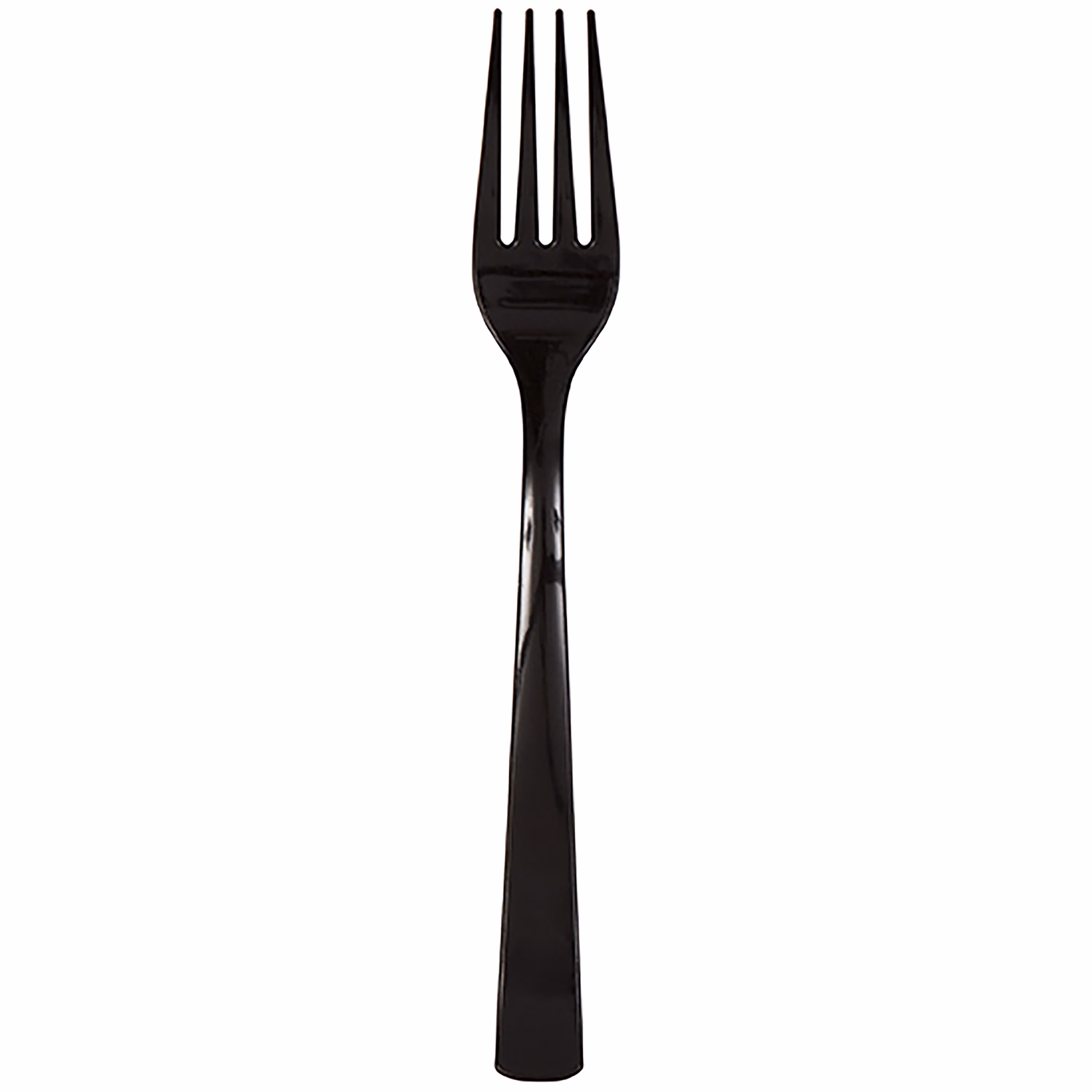 24 Count Black Disposable Plastic Forks by Way To Celebrate