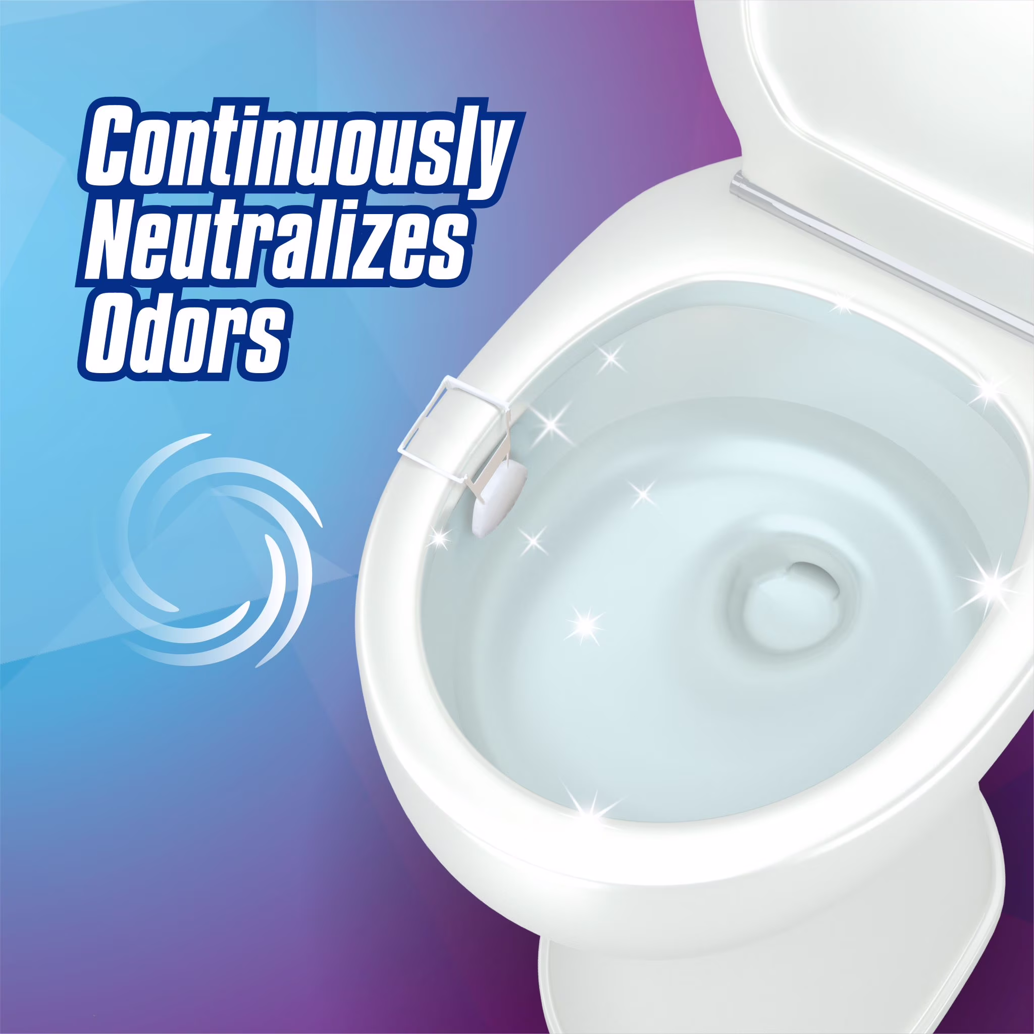 Bowl Fresh Toilet Bowl Deodorizer Hanger, Lavender Scented