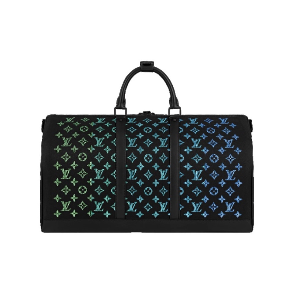 Louis vuittion keepall Travel bag night glow