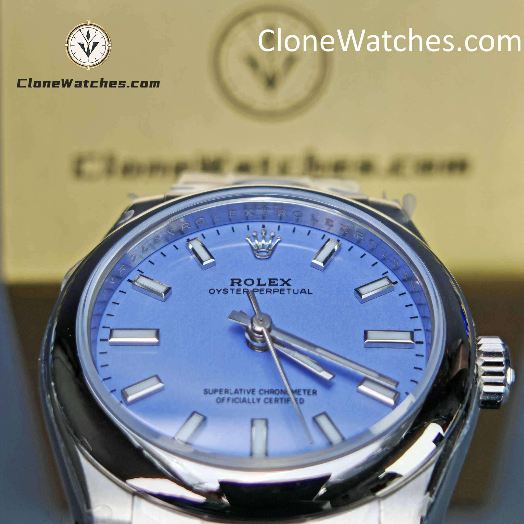 Rolex Super Clone Watches 1:1 Oyster Perpetual Purple Dial 277200-0014 31mm 2232 Movement