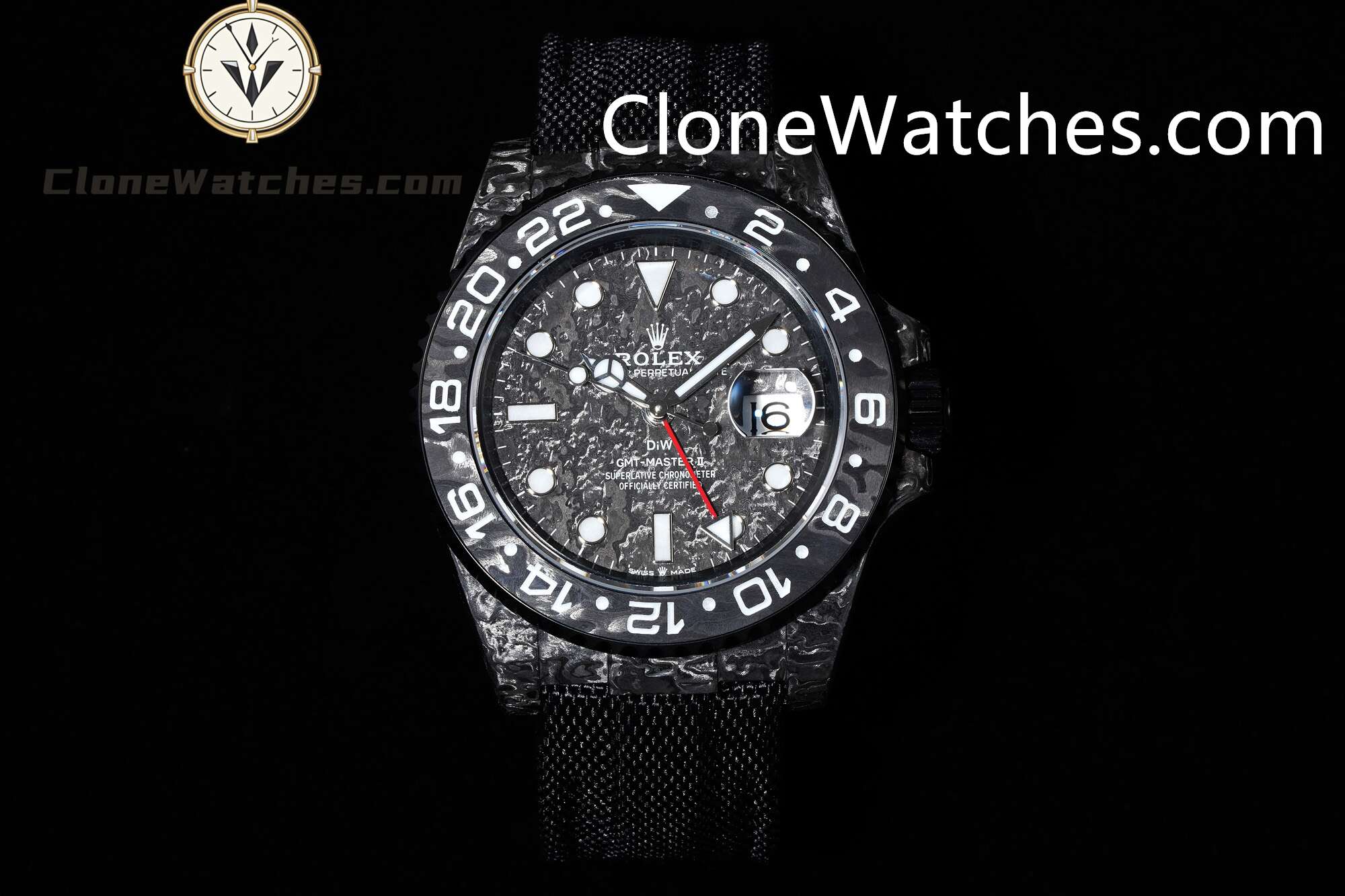 Modified Super Clone Watches 1:1 NTPT Rolex GMT Master Vintage White 3186 Movement