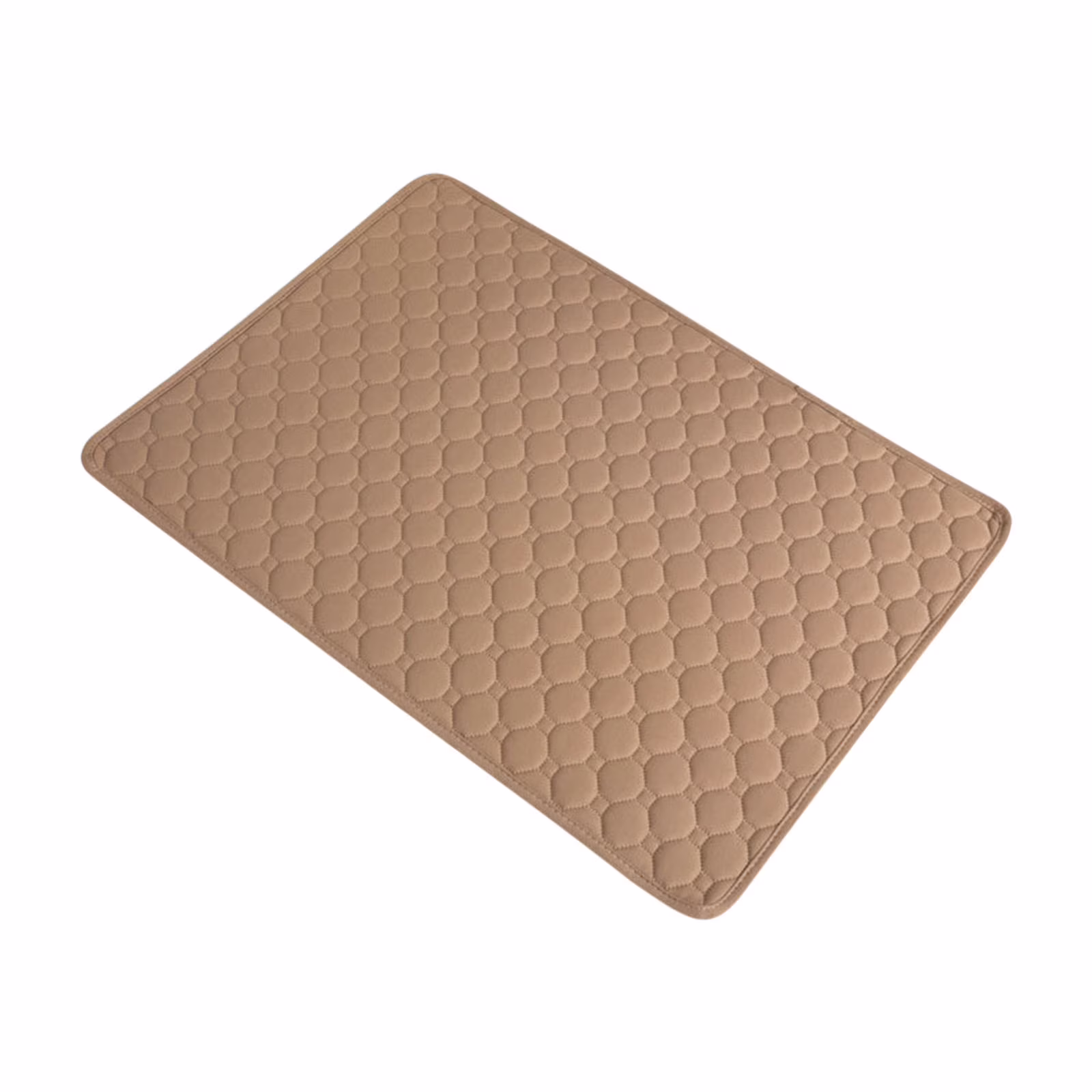 JilgTeok Pet Pee Pad,Washable Dog Pee Pads Reusable Non-Slip Puppy Pads Indoor, Whelping Pads for Floor, Bed, Crate, Cadges, Playpen, Couch Waterproof,29*20cm(Coffee)