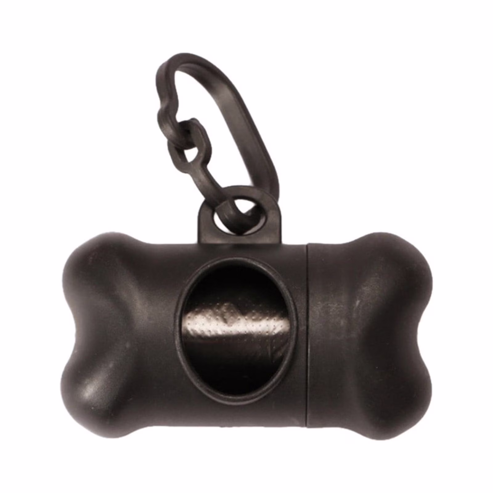 OAVQHLG3B Dog Poop Bags Dispenser with Carabiner Clip, Doggy Poop Bag Holders for Leashes Leak-Proof Doggie Pet Waste Bags, Dog Accessories