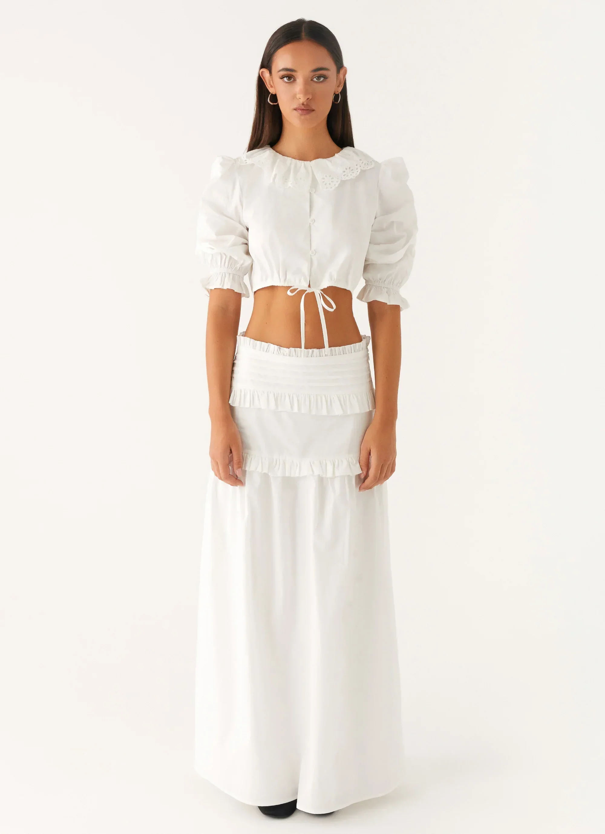 Melania Blouse - White