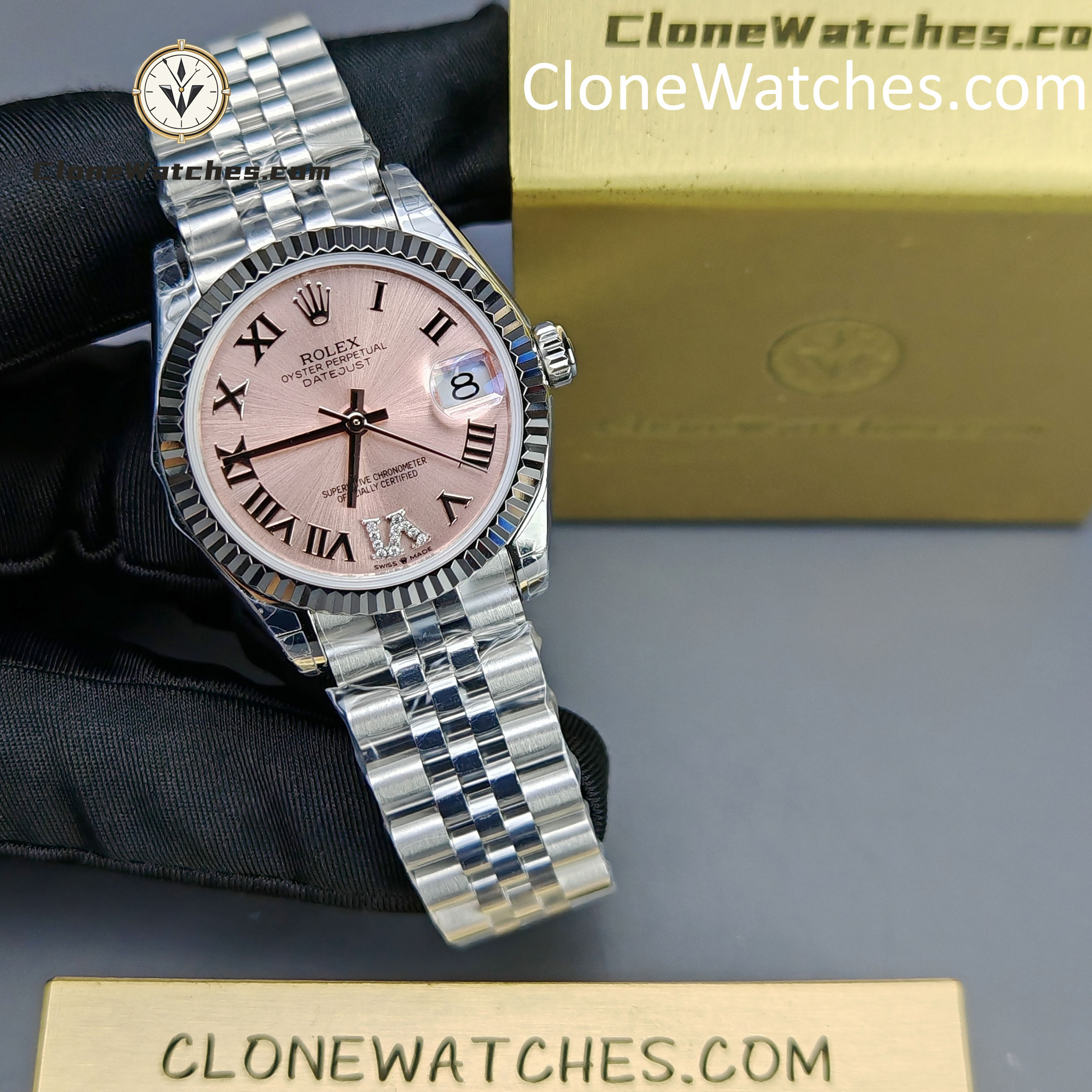 Rolex Super Clone Watches 1:1 DateJust m278274-0024 Jubilee 31MM 2236 Movement