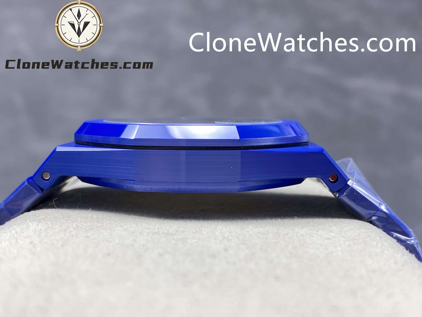 Audemars Piguet Super Clone Watches 1:1 Royal Oak Blue Ceramic 15500 White Dial