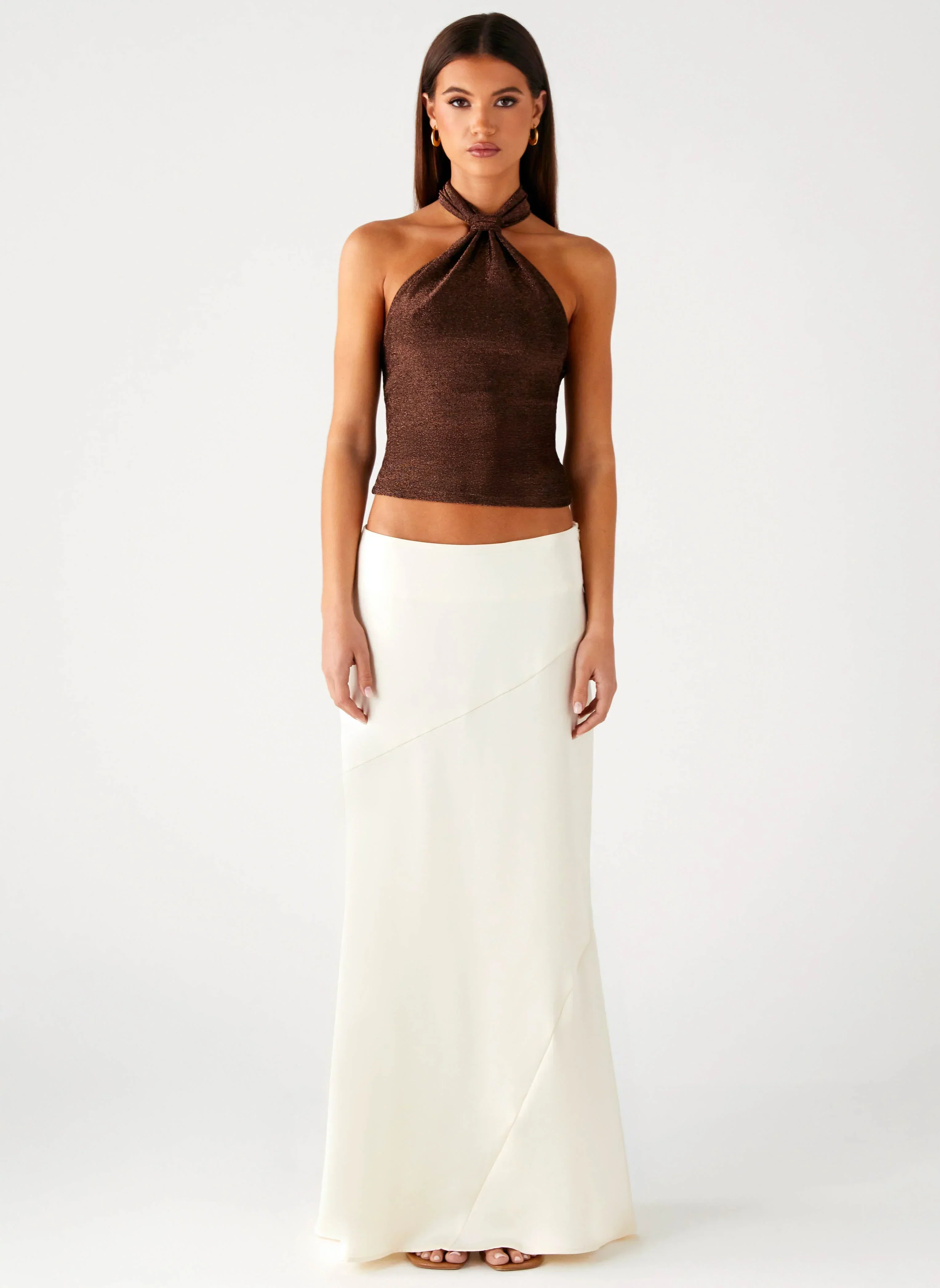 Amber Light Top - Chocolate