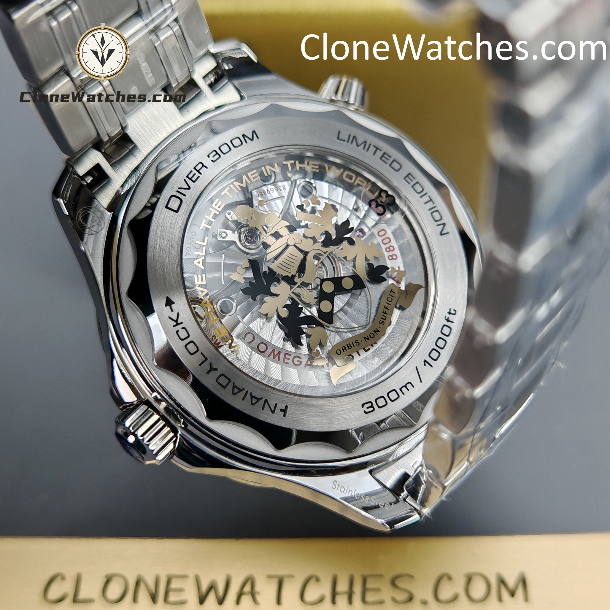 OMEGA Super Clone Watches 1:1 Seamaster Diver 300M 210.22.42.20.01.003 42mm